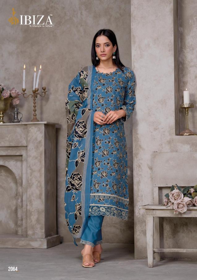 Ibiza gulabo camric cotton digital print surat dress material wholesale market online