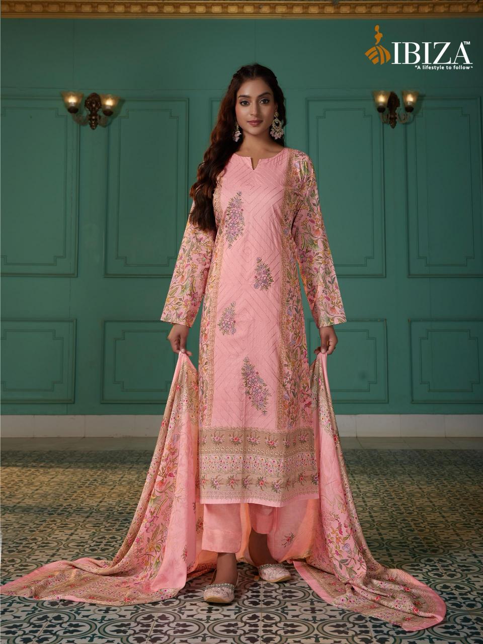 Ibiza nimrat cotton digital print surat dress material wholesale market online
