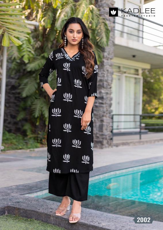 Kadlee preetkala rayon print kurtis manufacturers in india