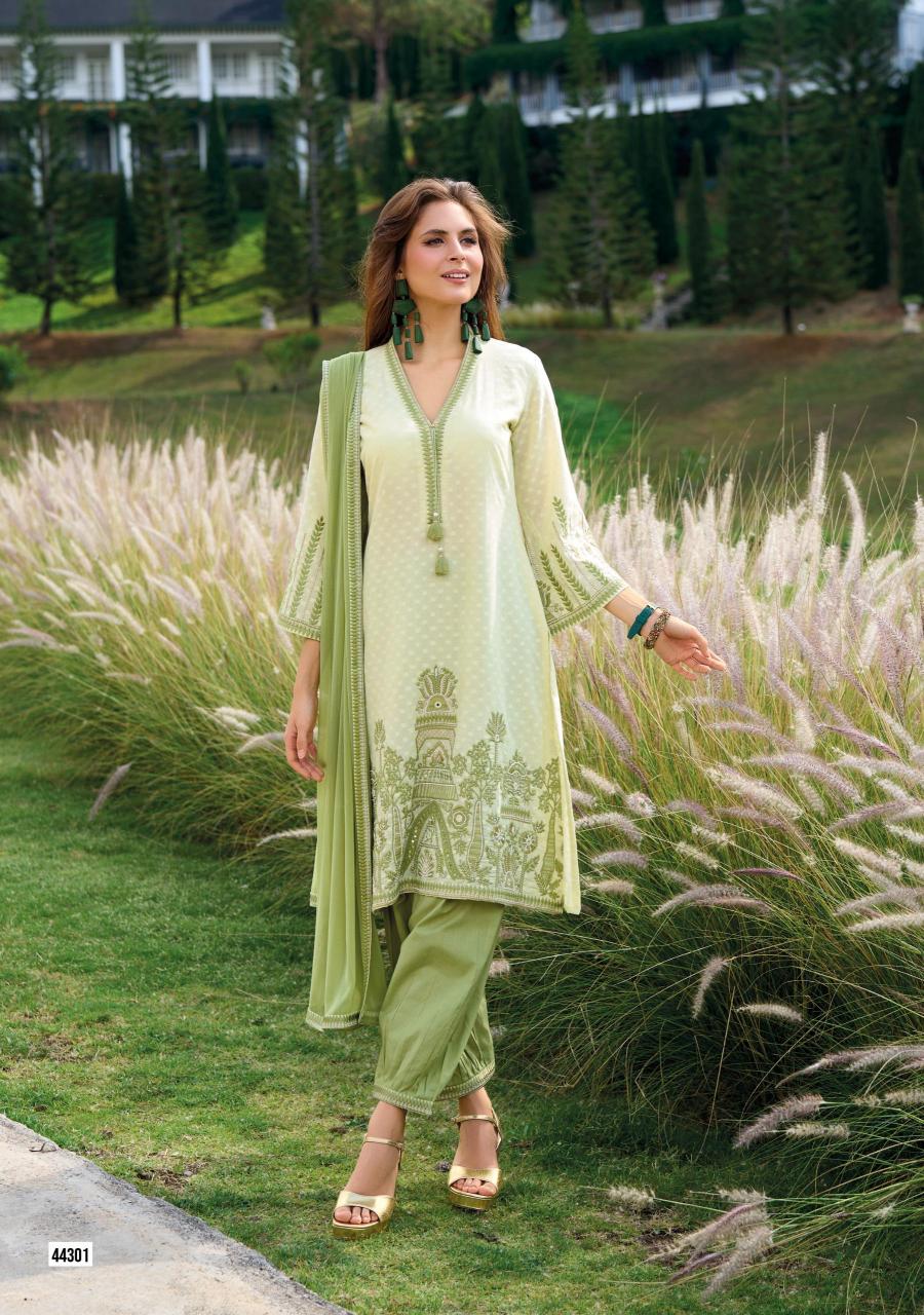 Kailee fashion sehra pure cotton top bottom dupatta branded kurti wholesale