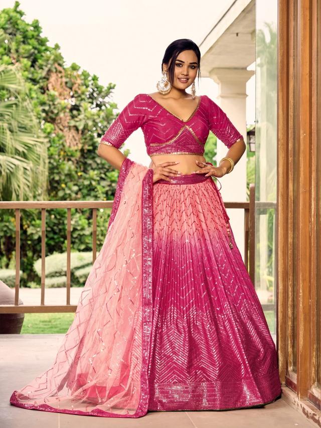 Kimaya zeel clothing chinon lehenga choli suppliers 