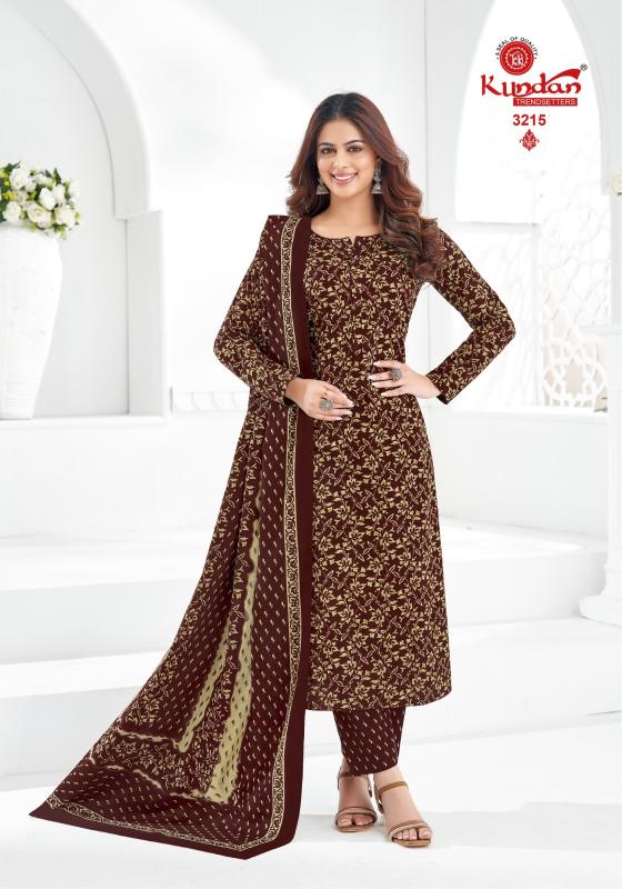 Kundan K4U vol-32 cotton printed top bottom dupatta branded kurtis wholesale