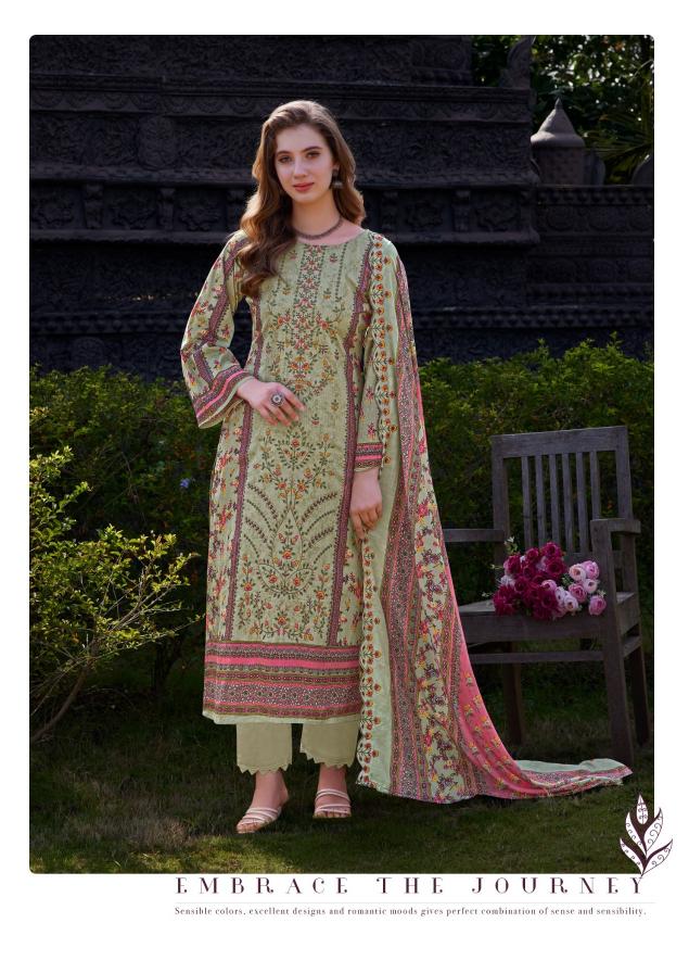 Levisha madhubala-5 cotton pakistani printed ahmedabad dress material wholesale market
