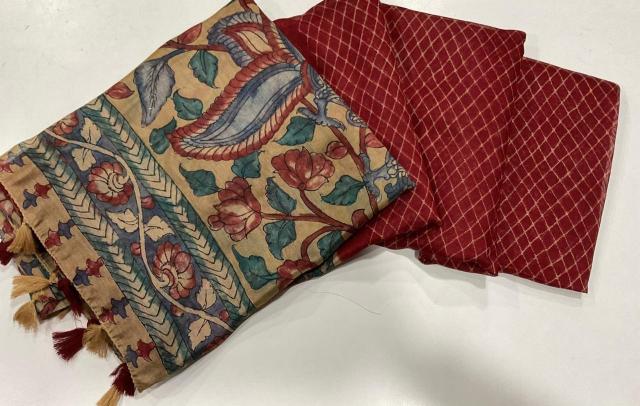 Linen digital print surat saree wholesale
