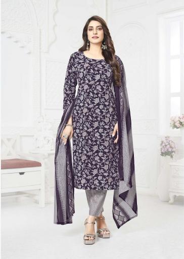 Madhav poshak vol-5 cotton printed top bottom dupatta direct manufacturer of kurtis