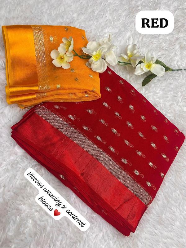 Mahaveer silks soft viscose weaving georgette surat sarees wholesale market