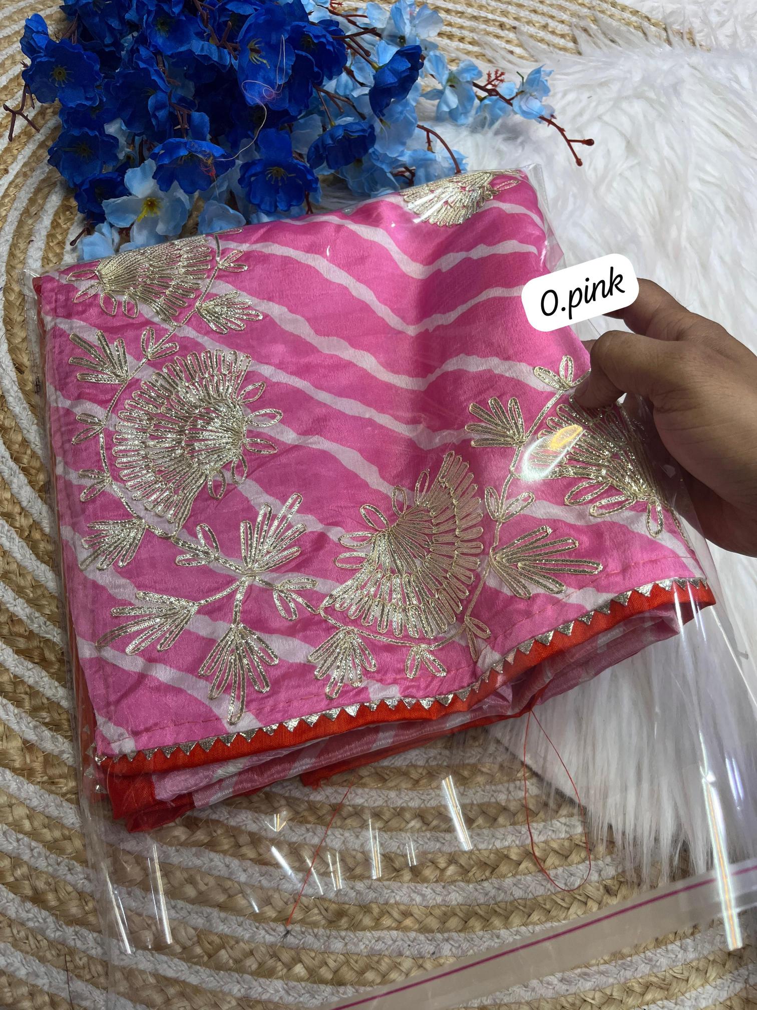 Mahaveer silks traditional lehriya soft chinon digital print surat sarees wholesale