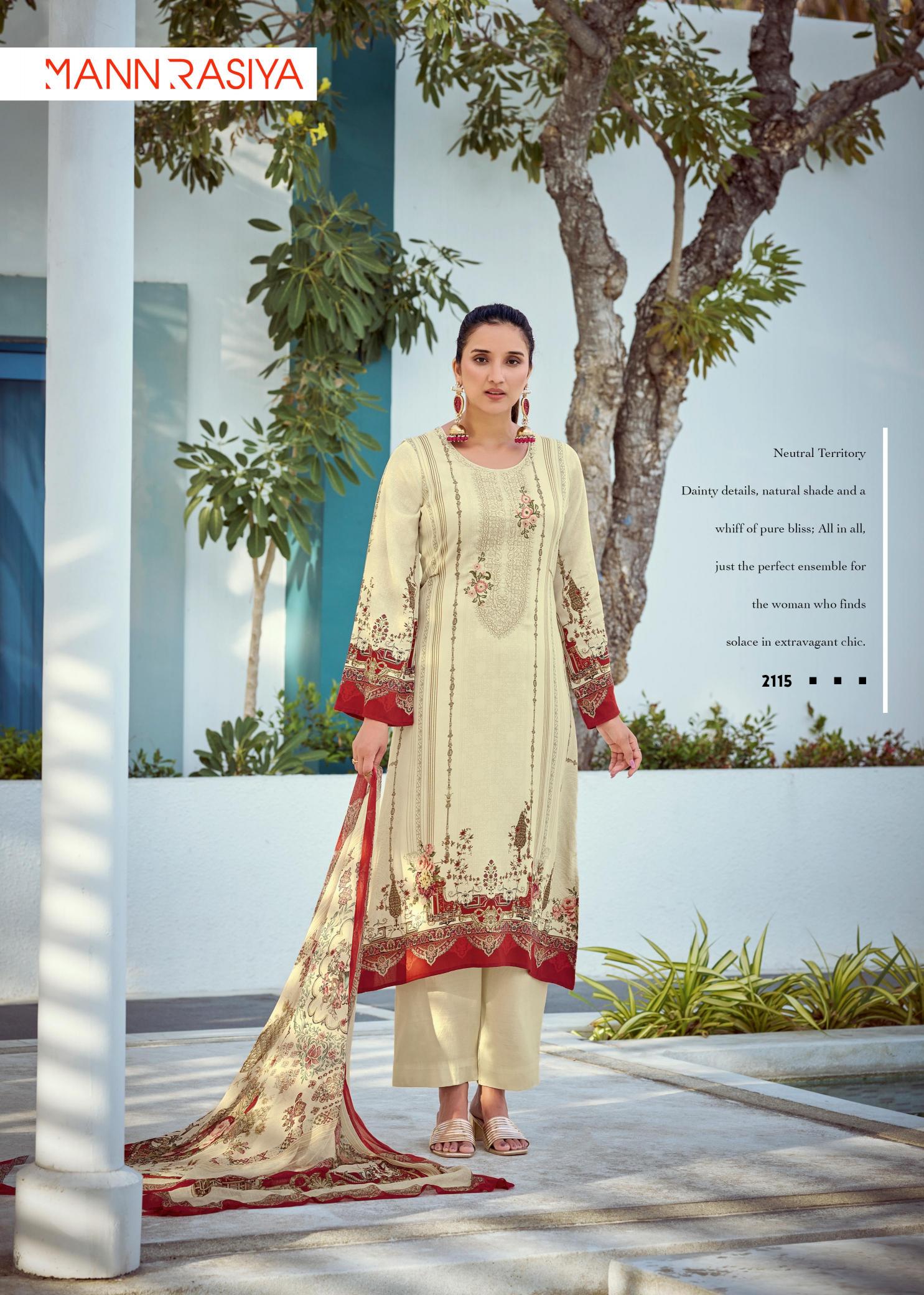 Mannrasiya arnica jaam cotton ahmedabad dress material wholesale market