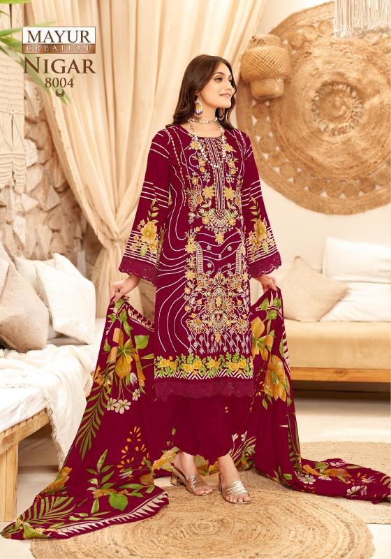 Mayur nigar vol-08 cotton karachi style printed dress material wholesale with price