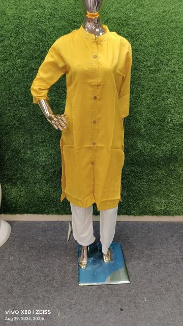 Moksh international neer vol 1 solid daly ware cotton kurta set manufacturer
