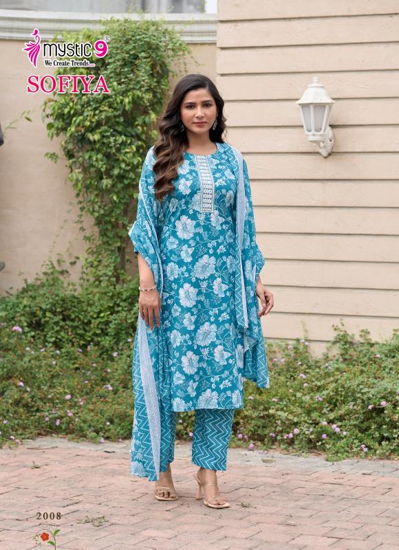 Mystic9 sofiya vol 2 cotton cambric print best kurti manufacturer in india