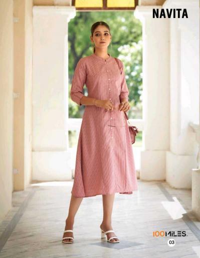 Navita cotton flair kurti manufacturers
