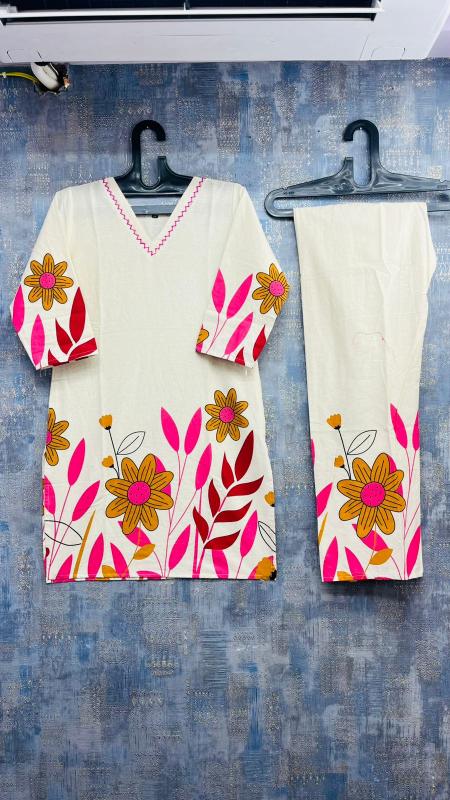 New cotten flex coord set kurti manufacturer in delhi