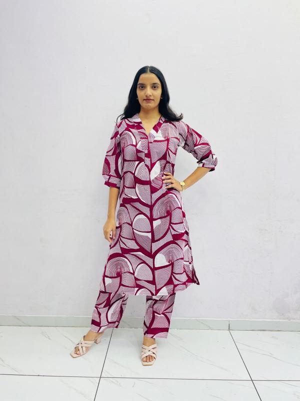 New cotton top with bottom designer kurti manufacturer