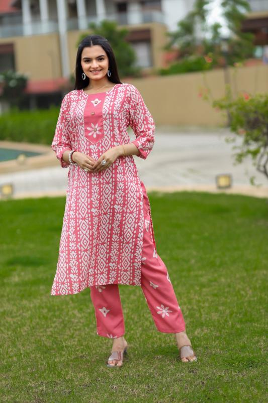 New top bottom 2 piece collection magic kurtis manufacturers