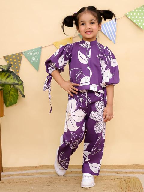 Pavitra designer kids girls coord set kurtis manufacturers in india