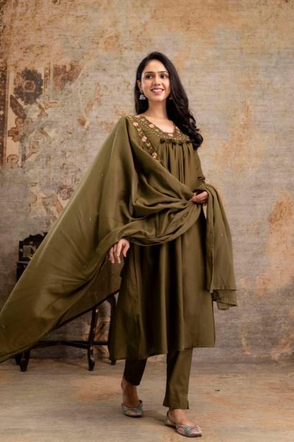 Premium cotton silly top bottom dupatta kurti manufacturers in india