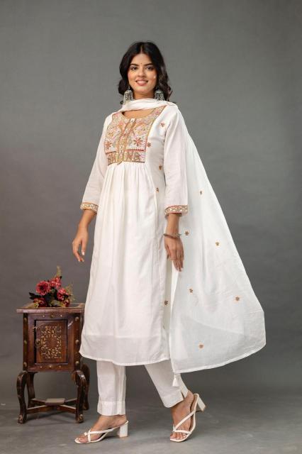 Premium mal cotton top bottom dupatta kurtis manufacturers