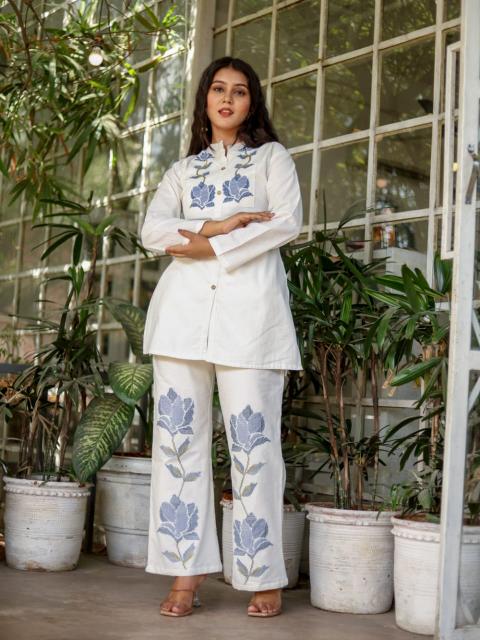 Premium quality cotton flex cord set wholesale kurti manufacturers