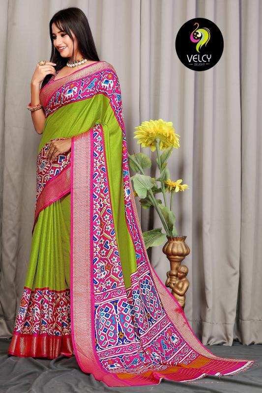 Priya-vol-5 new soft pure dola silk digital printed saree & pallu surat sarees wholesale