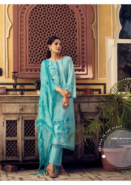 PRM trendz alika lawn cotton wholesale dress material online