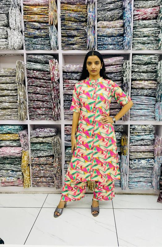 Reyon top bottom branded kurtis wholesale