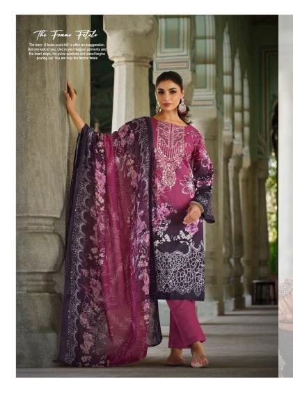 Romani aarzu vol 17 cotton digital print wholesale market in mumbai for dress materials