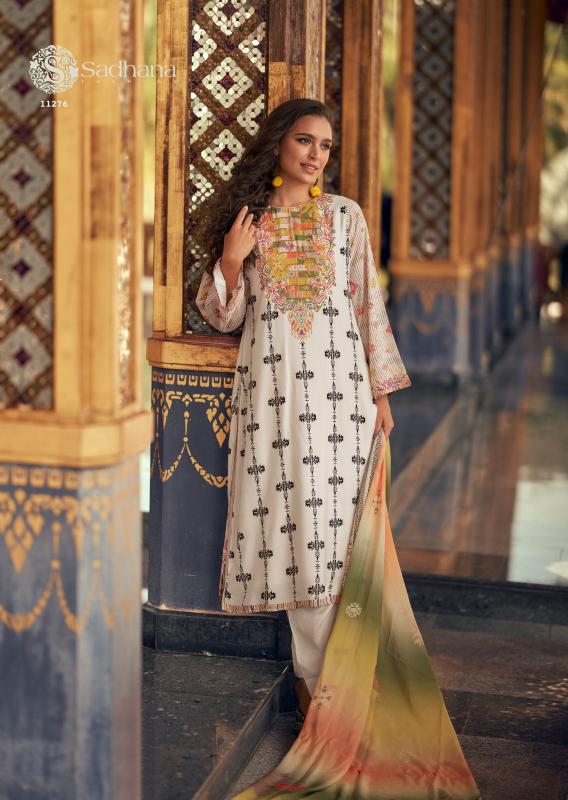 Sadhana fashion himani musline silk digital print wholesale dress materials in surat