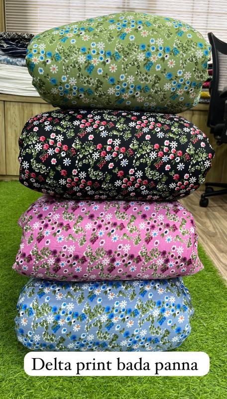 Sajni Delta print Custom printed fabric wholesale