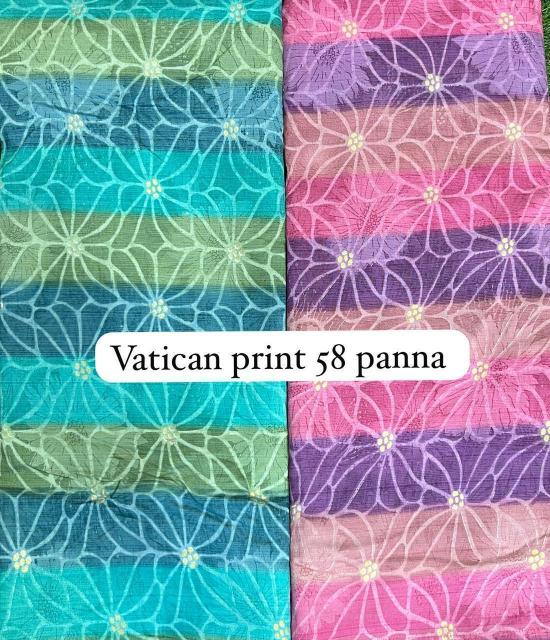 Sajni Digital vatican print fabric