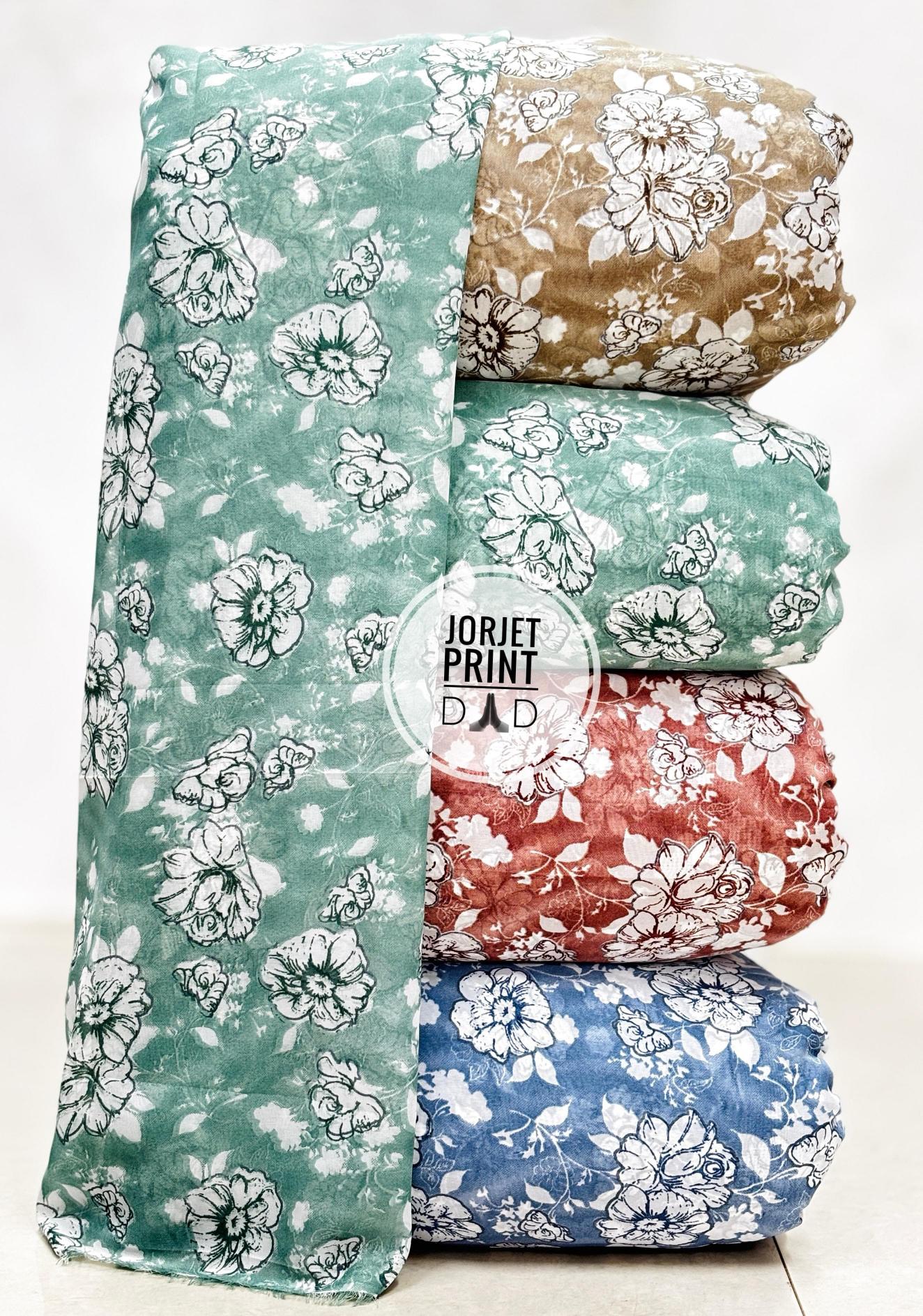 Sajni Georgette digital print fabric