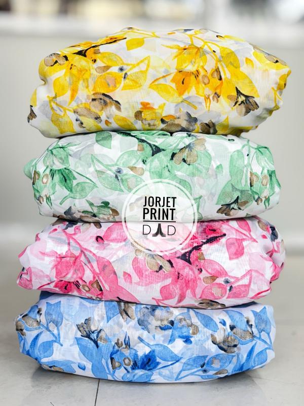 Sajni Georgette floral print fabrics