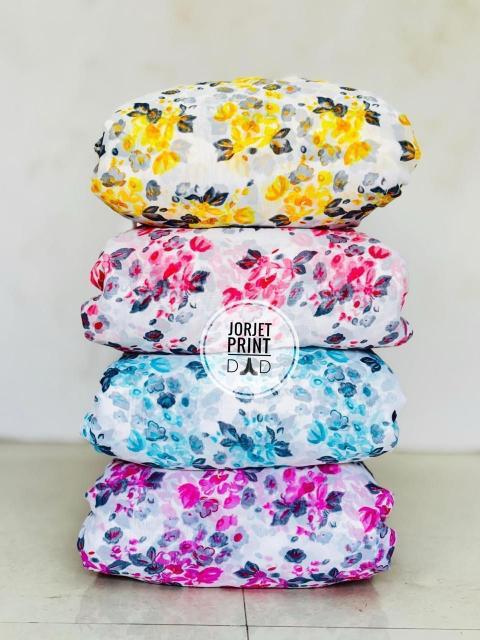 Sajni Printed georgette fabric in ahmedabad