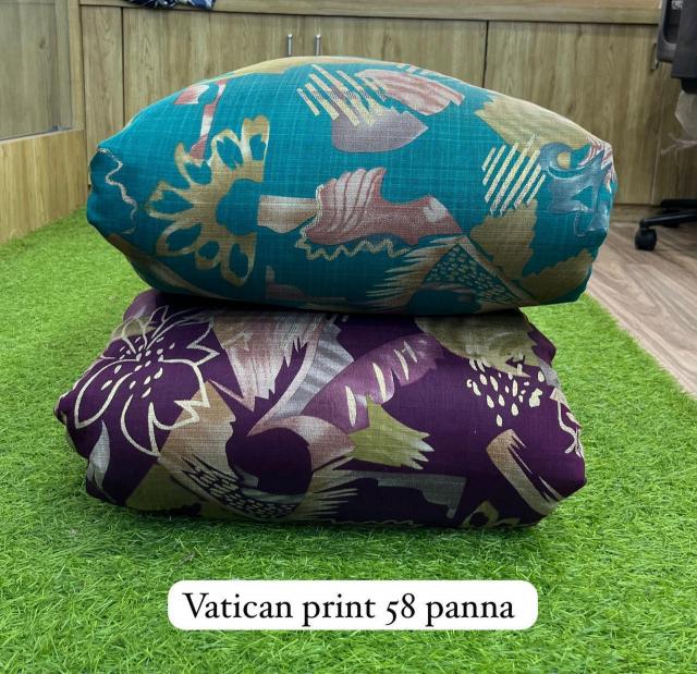 Sajni Vatican print Cotton fabric suppliers in Hyderabad