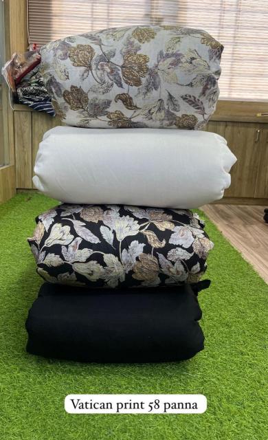 Sajni Vatican print cotton fabric suppliers in surat