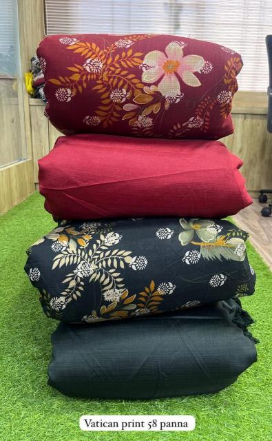 Sajni Vatican print Designer fabric wholesaler Bangalore