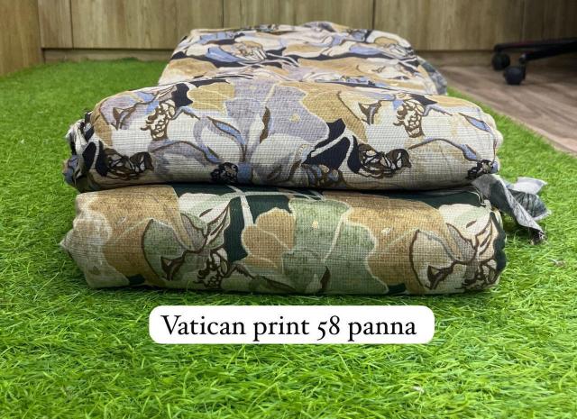 Sajni Vatican print Designer Printed fabric suppliers in India