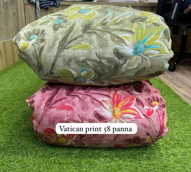 Sajni Vatican print fabric dealer in Bangalore
