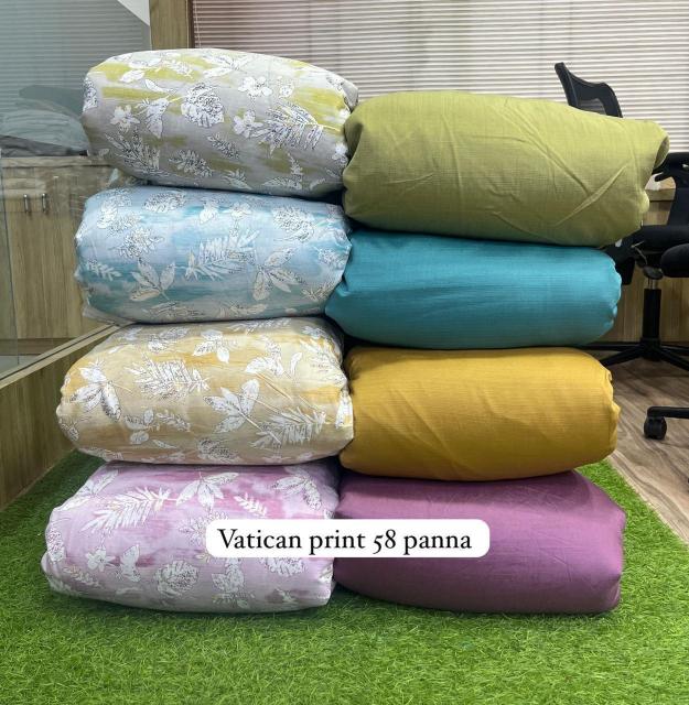 Sajni Vatican print fabric distributor in Bangalore