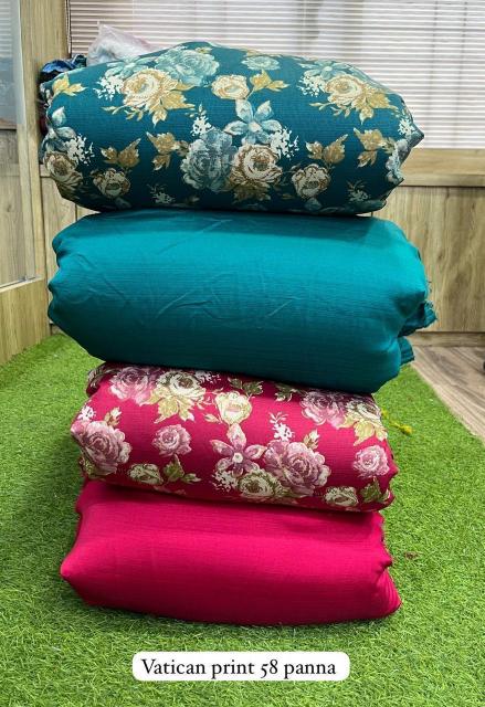 Sajni Vatican print fabric suppliers in surat