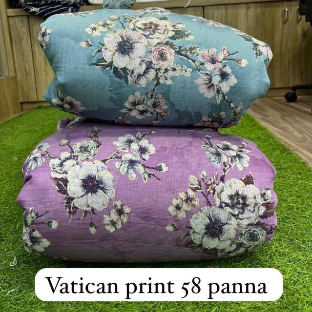 Sajni vatican Screen print fabric in bangalore