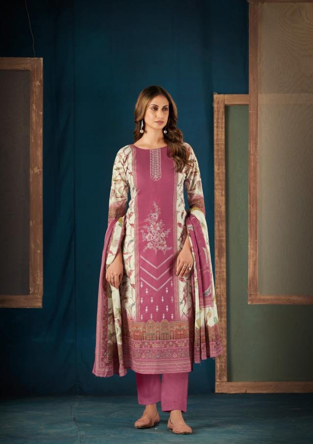 Sargam celebration vol 2 lawn digital print pure cotton dress materials wholesale