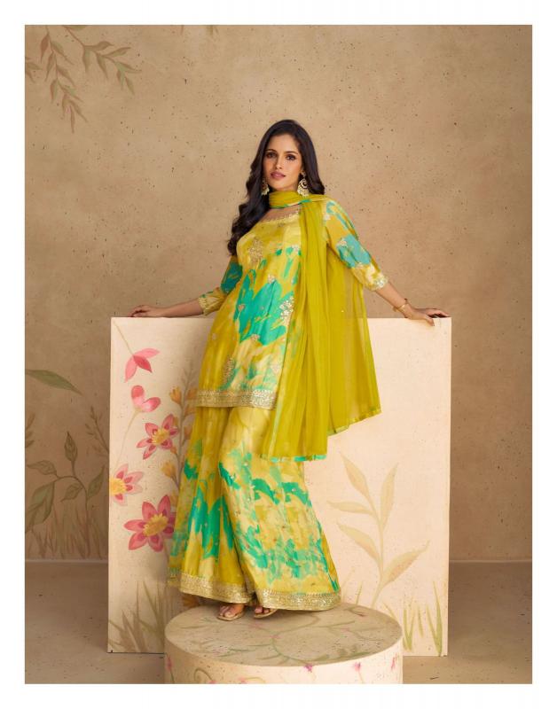 Sayuri designer sangam 5538 series chinon silk salwar kameez pakistani original suits wholesale in pakistan