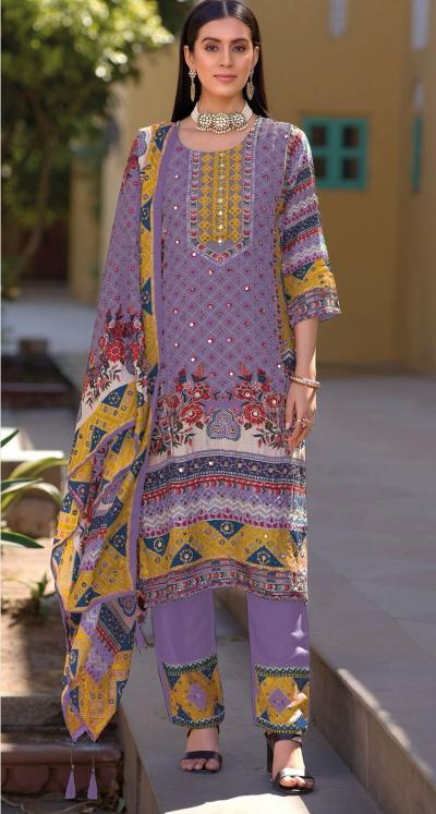 Shree fab viscous Maslin digital print surat wholesale market dress materials