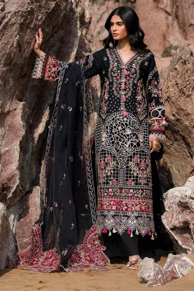 SIRENE LUXURY Lawn-25 deepsy suits Pure balar cotton dress material wholesale