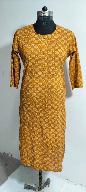 Straight single straight single cotton best kurti manufacturer in india