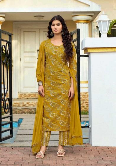 Subhash sarees sbs modethnic fashion dhwani cotton 3 pcs premium kurti brands