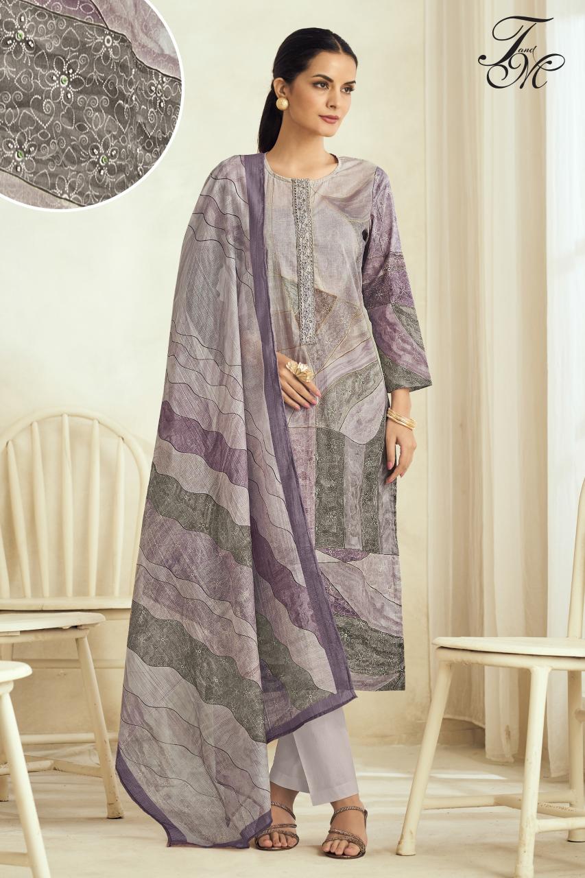 T&M sahiba aleena cotton digital print wholesale market in mumbai for dress materials