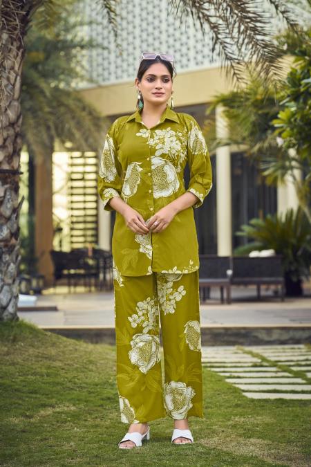 Tips & tops lifestyle coord set reyon print kurtis manufacturer