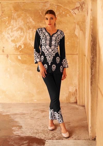 Vamika TM veronica vol 2 gold reyon coord set kurti manufacturers
